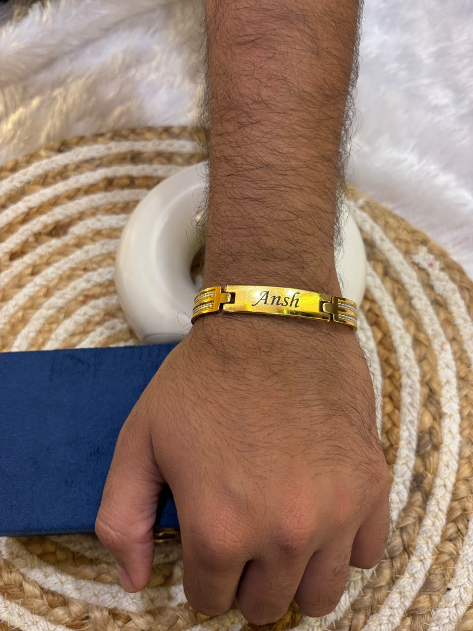Customised Name Rakhi Bracelet